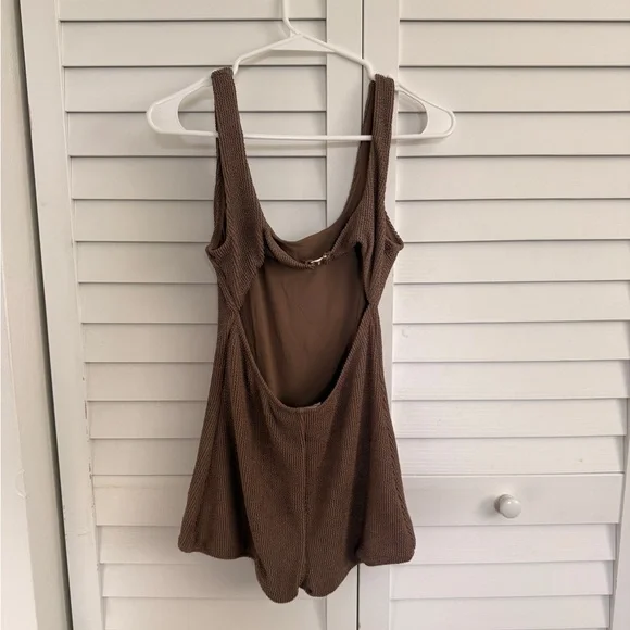 Rhythm Wave Break Tank Short One-Piece Surf Suit - Picture 3 of 5